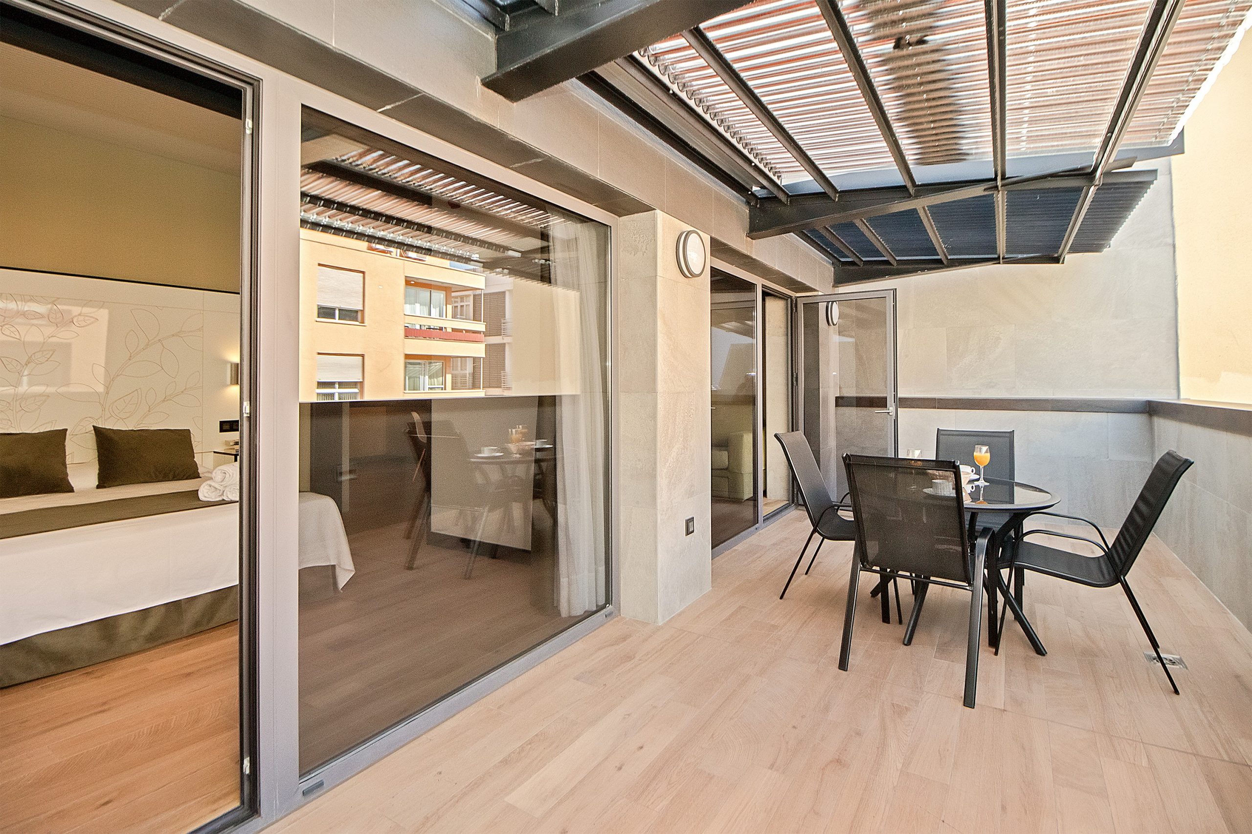 Terraza privada Málaga